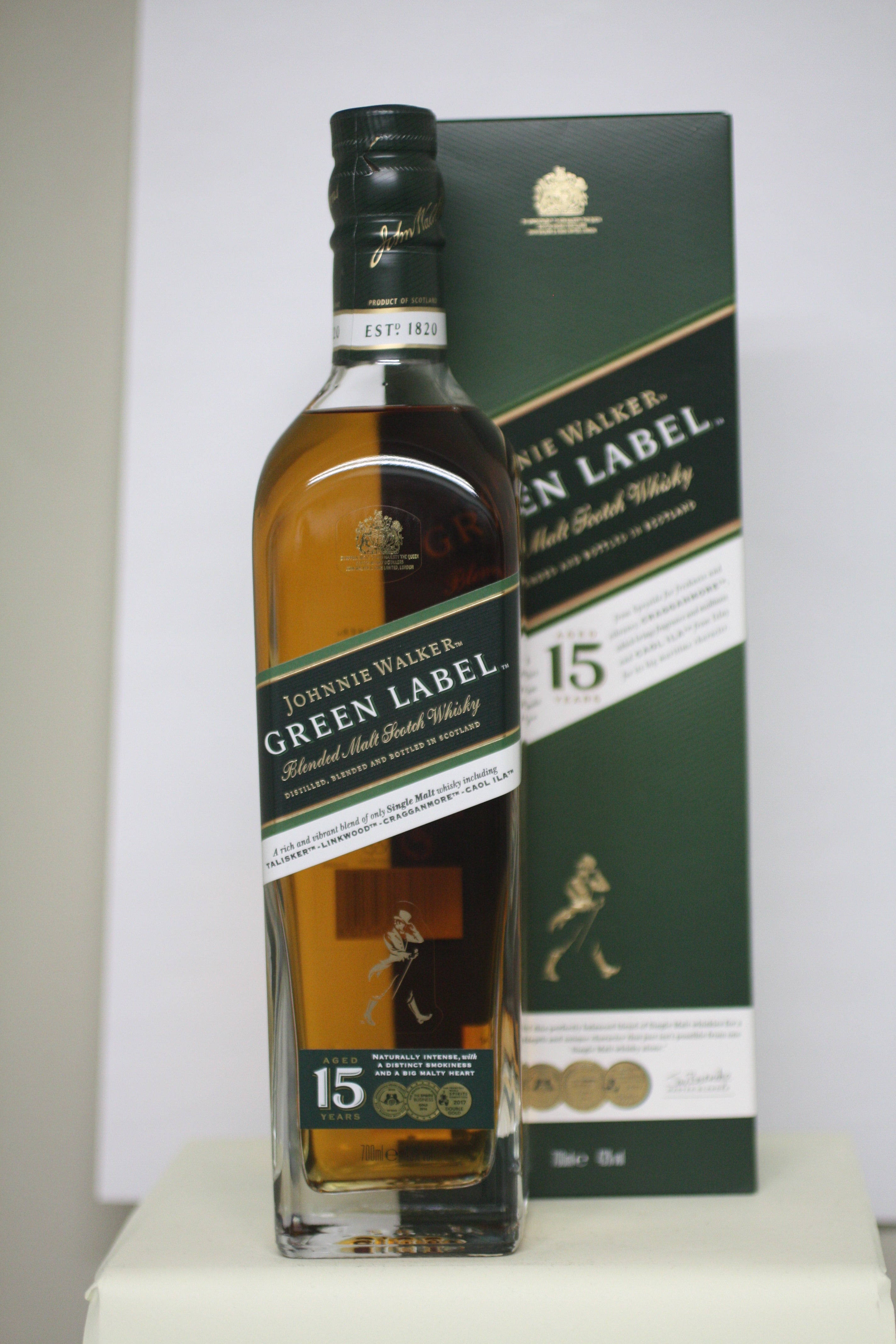 Johnnie Walker Green Label 15 y. o.