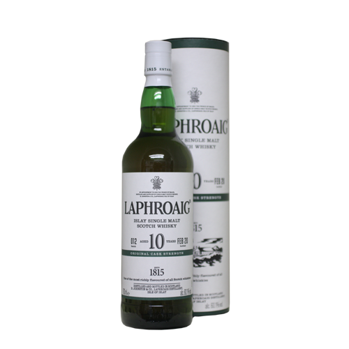 Laphroaig 10 y. o. cask strength