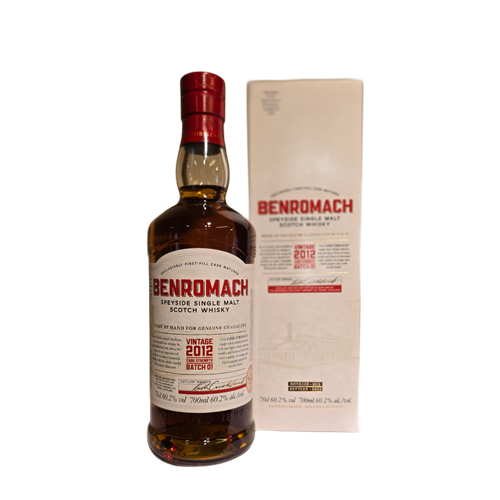 Benromach Vintage 2012 cask strength