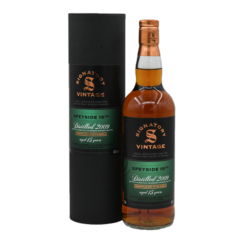 Speyside (M) 2009 Vintage 15 y. o.