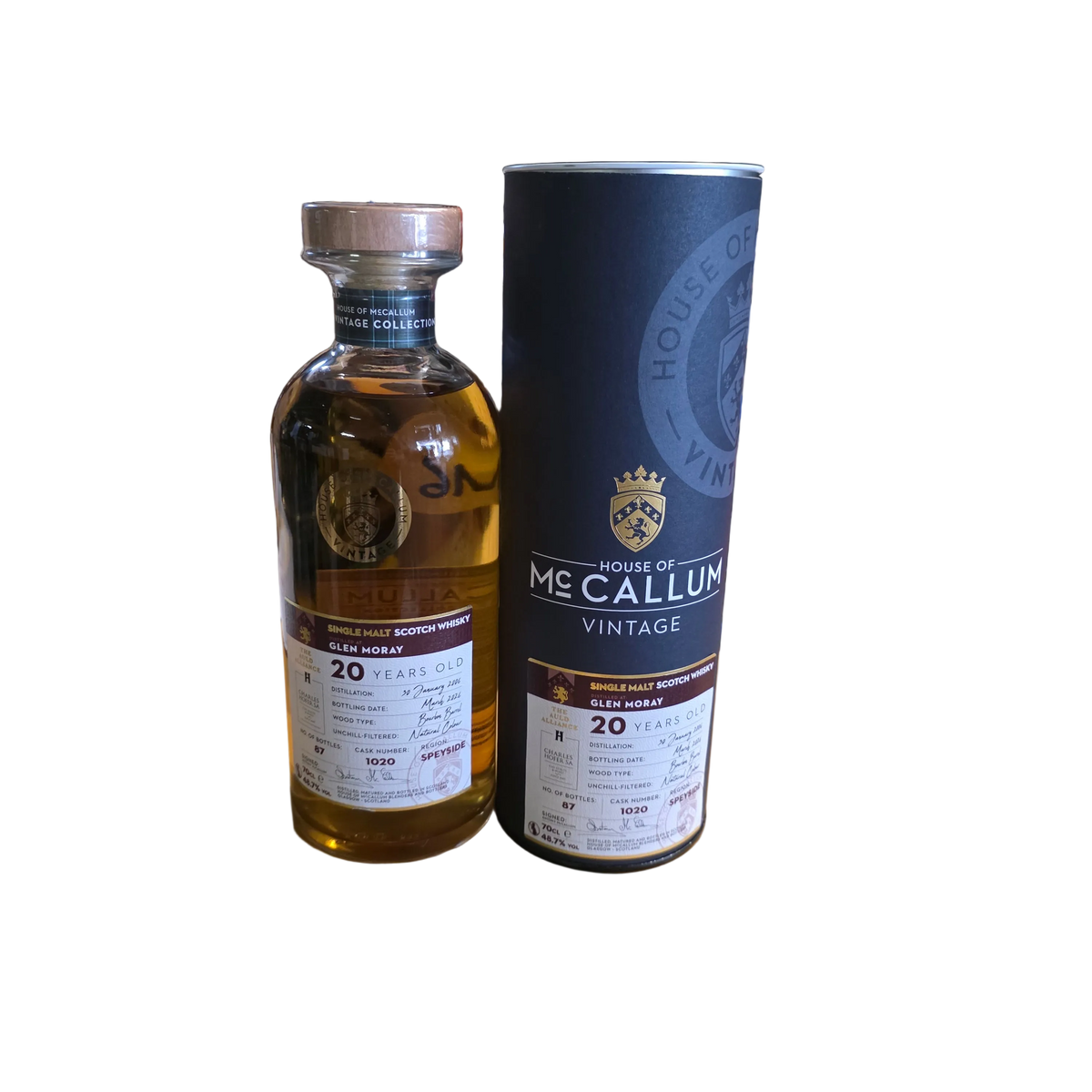 Glen Moray 20 y. o.