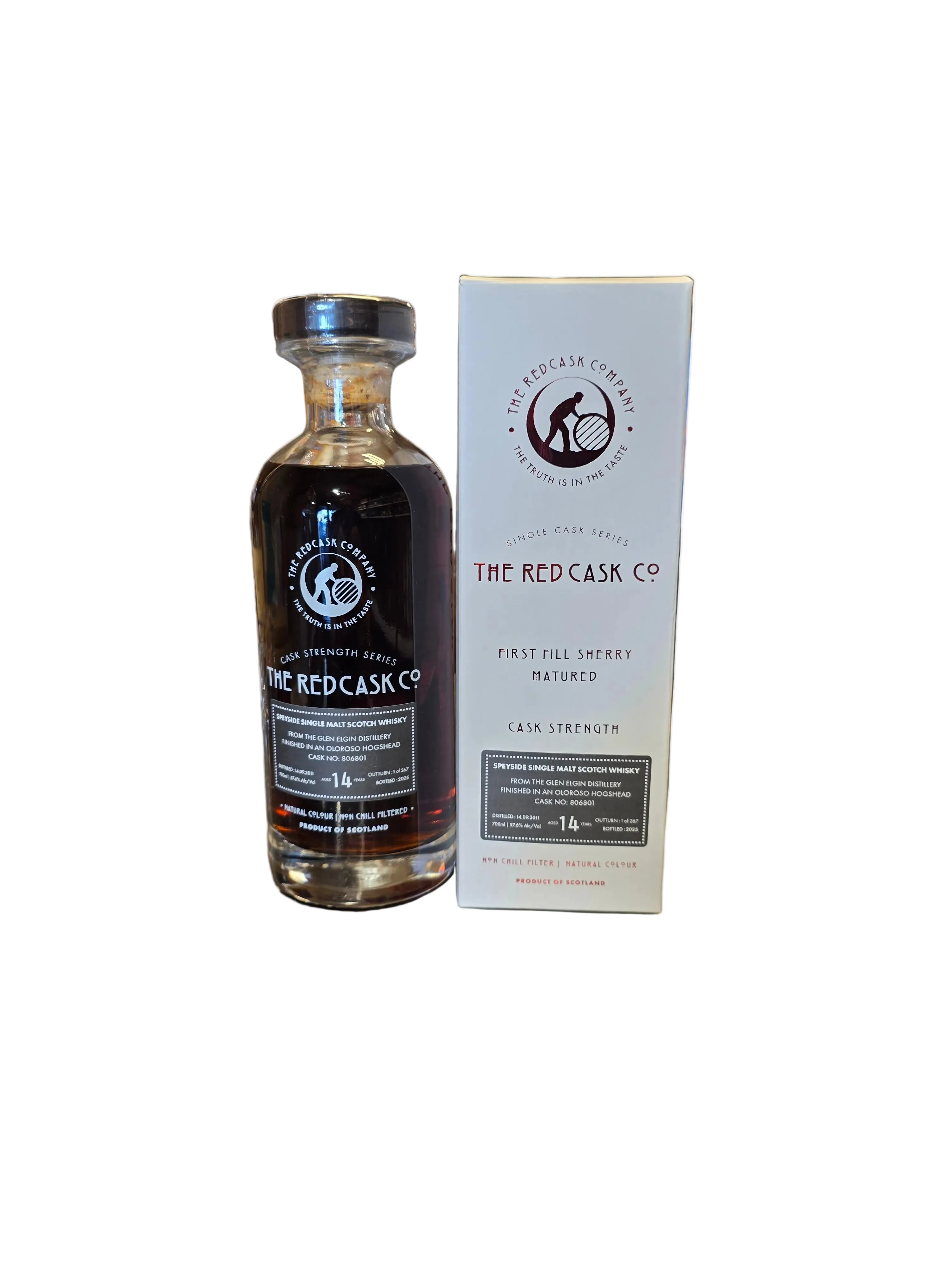 Glen Elgin 14 y. o. cask strength Red Cask Company