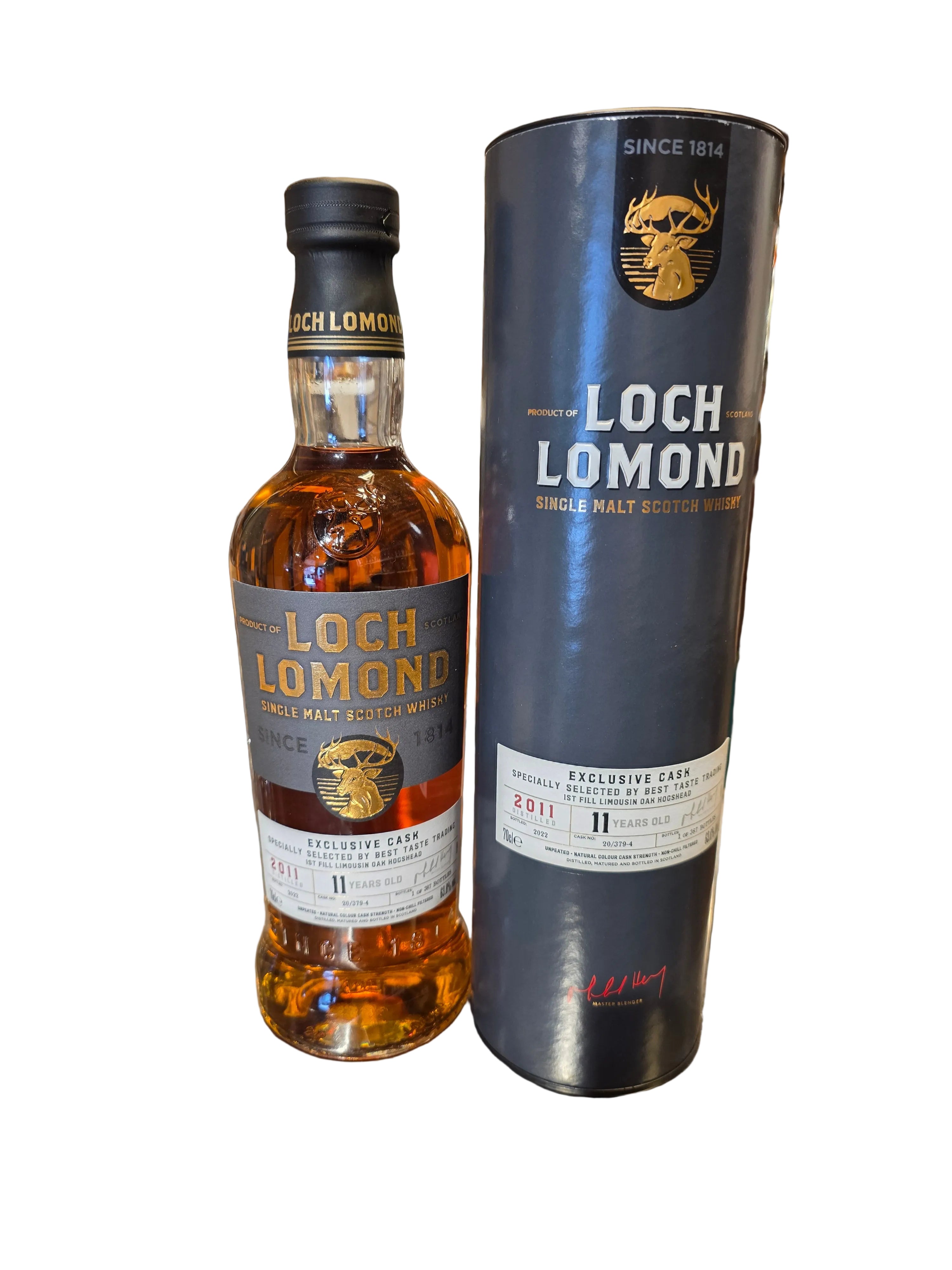 Loch Lomond 2011 / 11 y. o. cask strength Swiss Single Cask