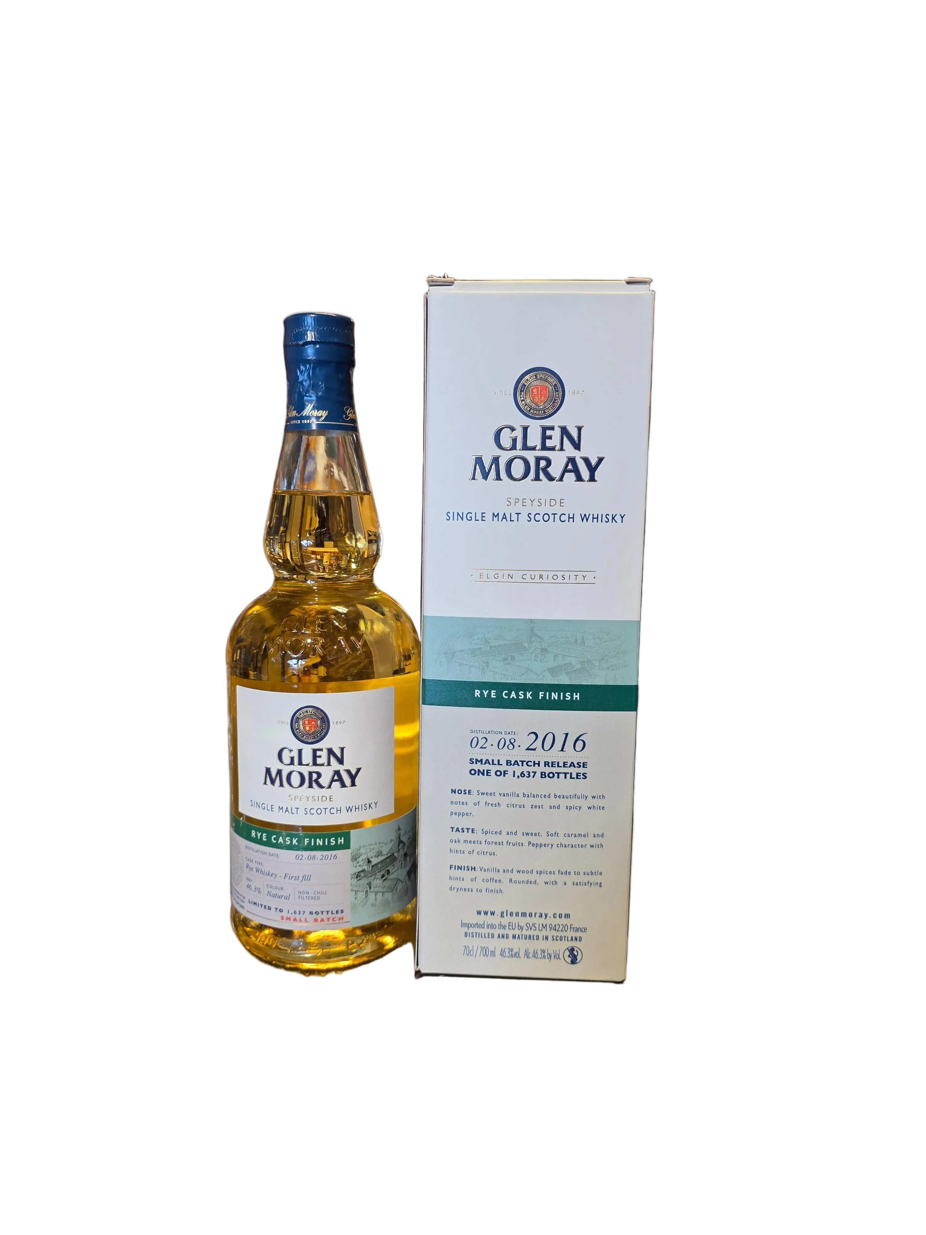 Glen Moray Rye Cask Finish