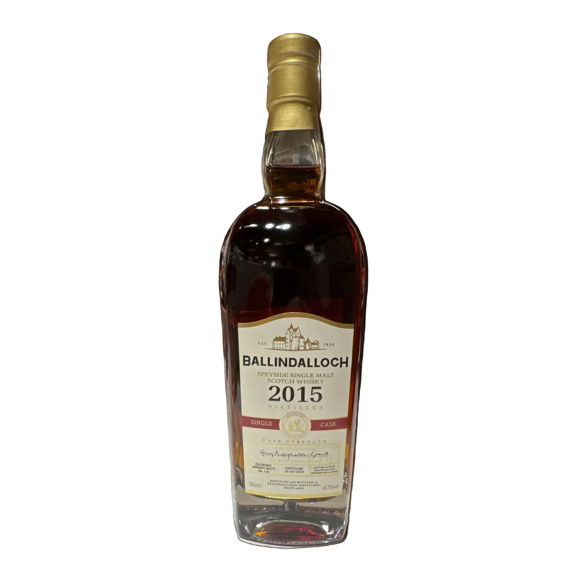 Ballindalloch 2015 Oloroso Single Cask