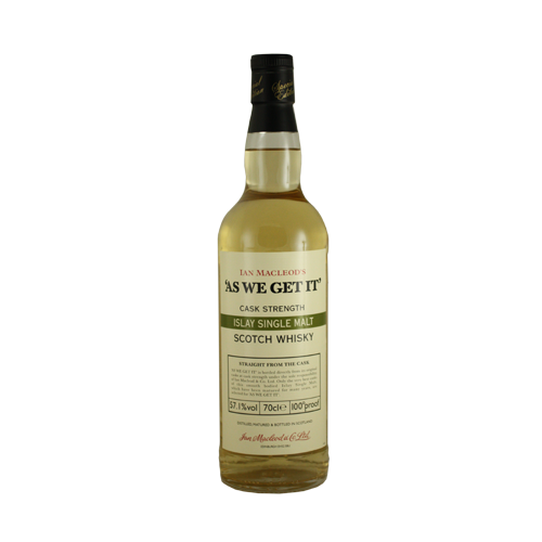 As We Get It cask strength Islay Edition