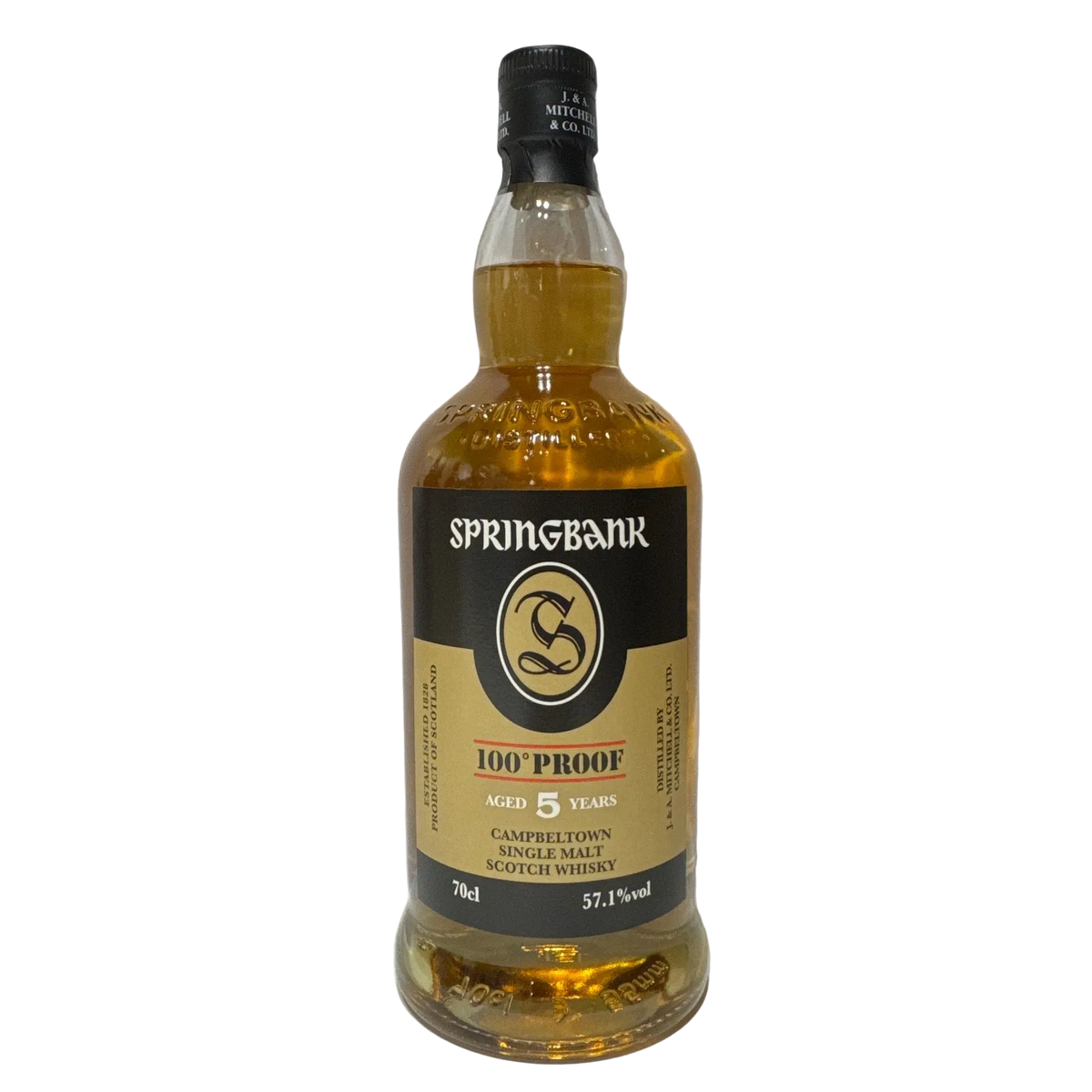 Springbank 5 y. o. 100 Proof
