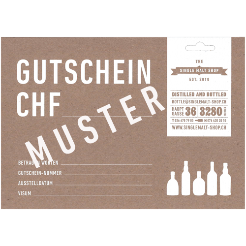 Gutschein Laden CHF 50.00