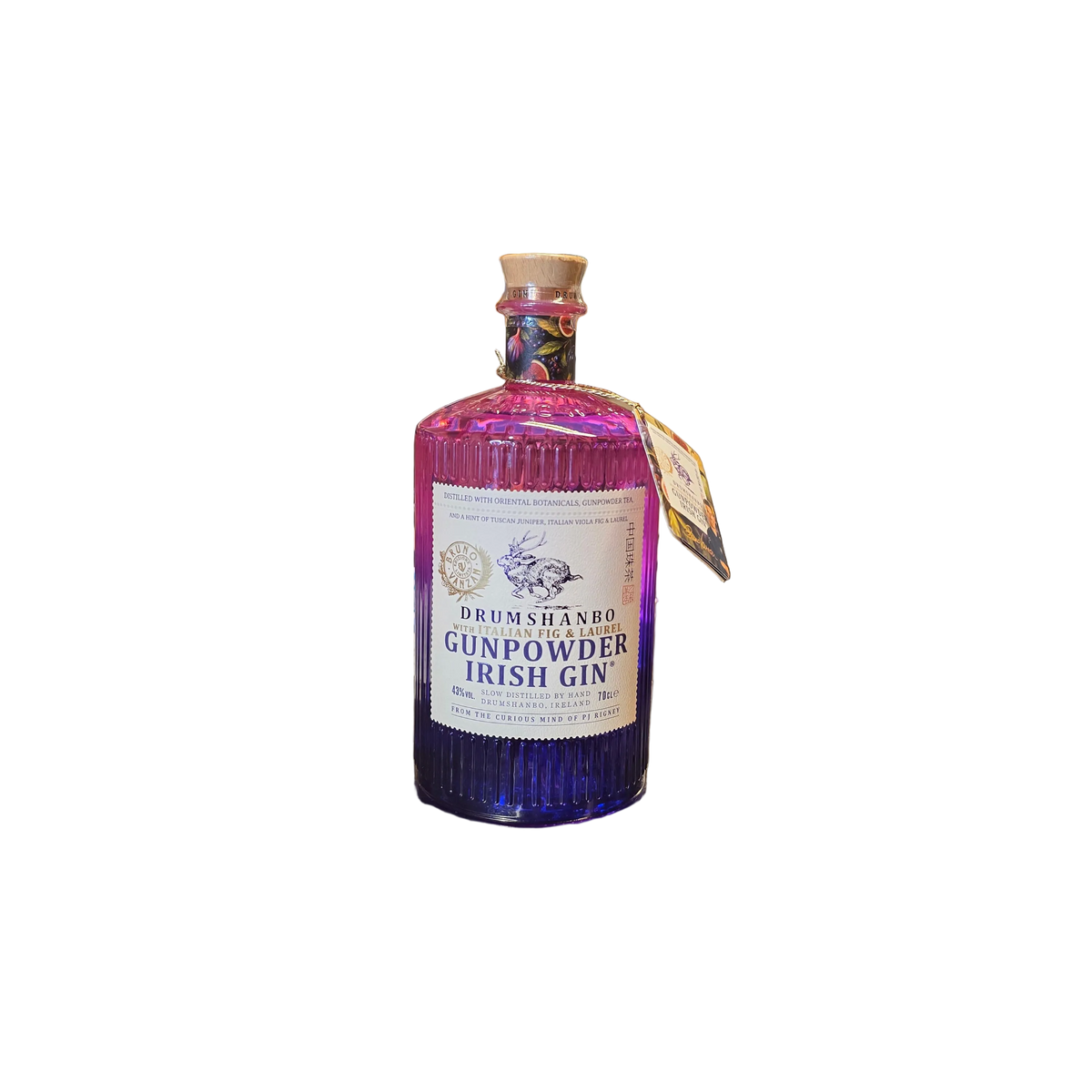 Drumshanbo Gunpowder Irish Gin with Italian Fig & Laurel Bruno Vanzan Limited Edition