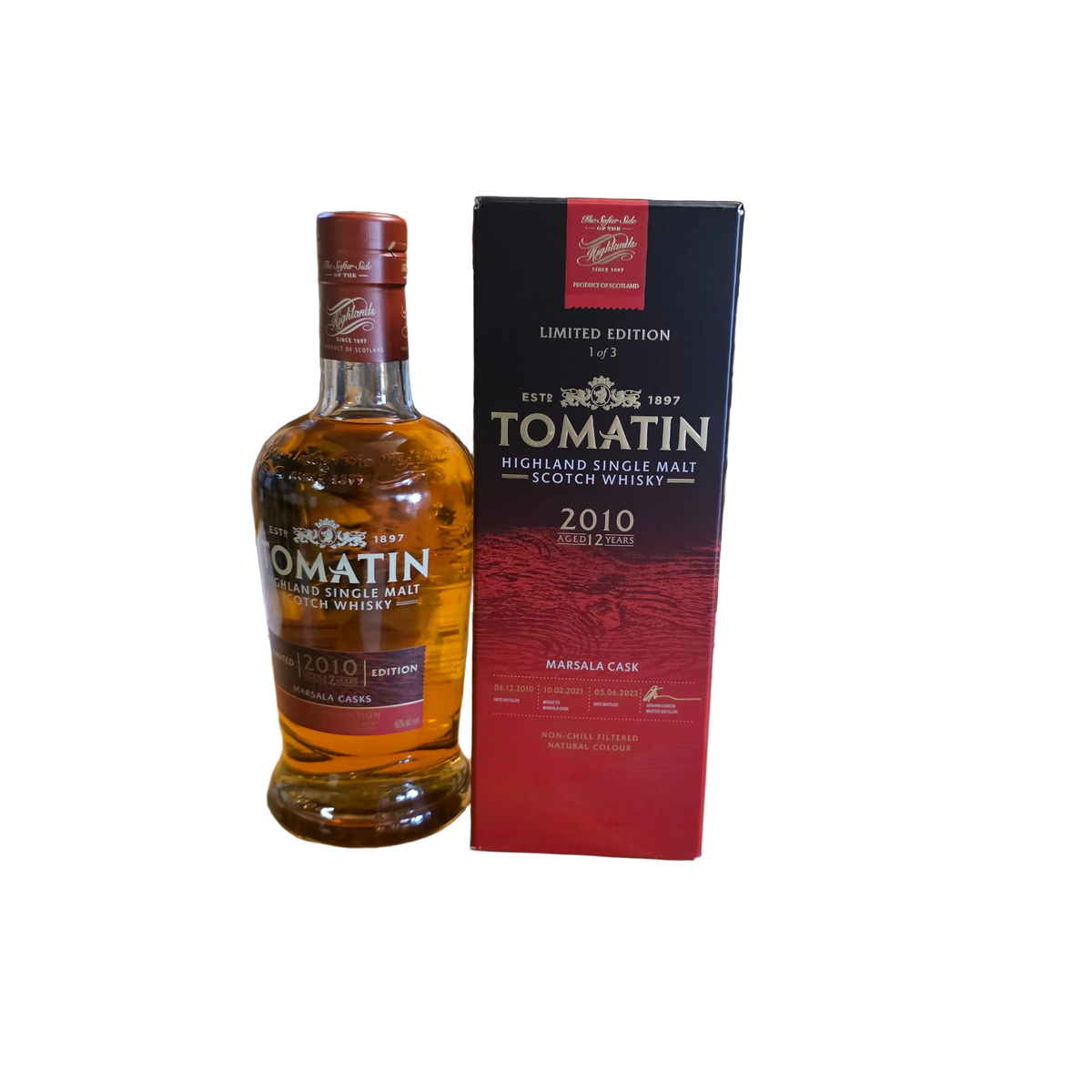 Tomatin 12 y. o. Marsala Cask