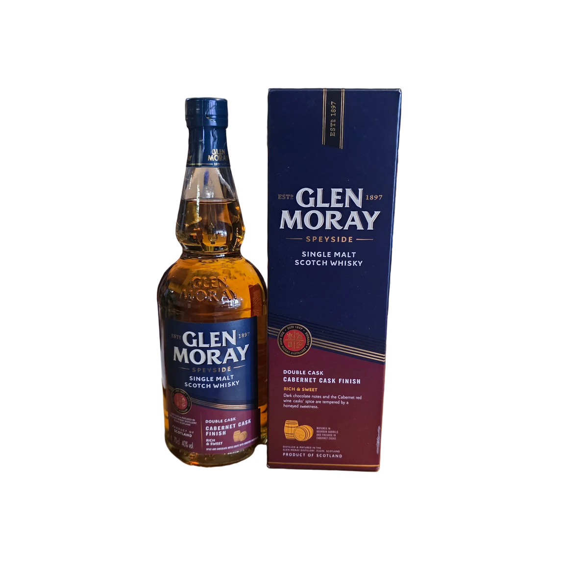 Glen Moray Cabernet Cask Finish