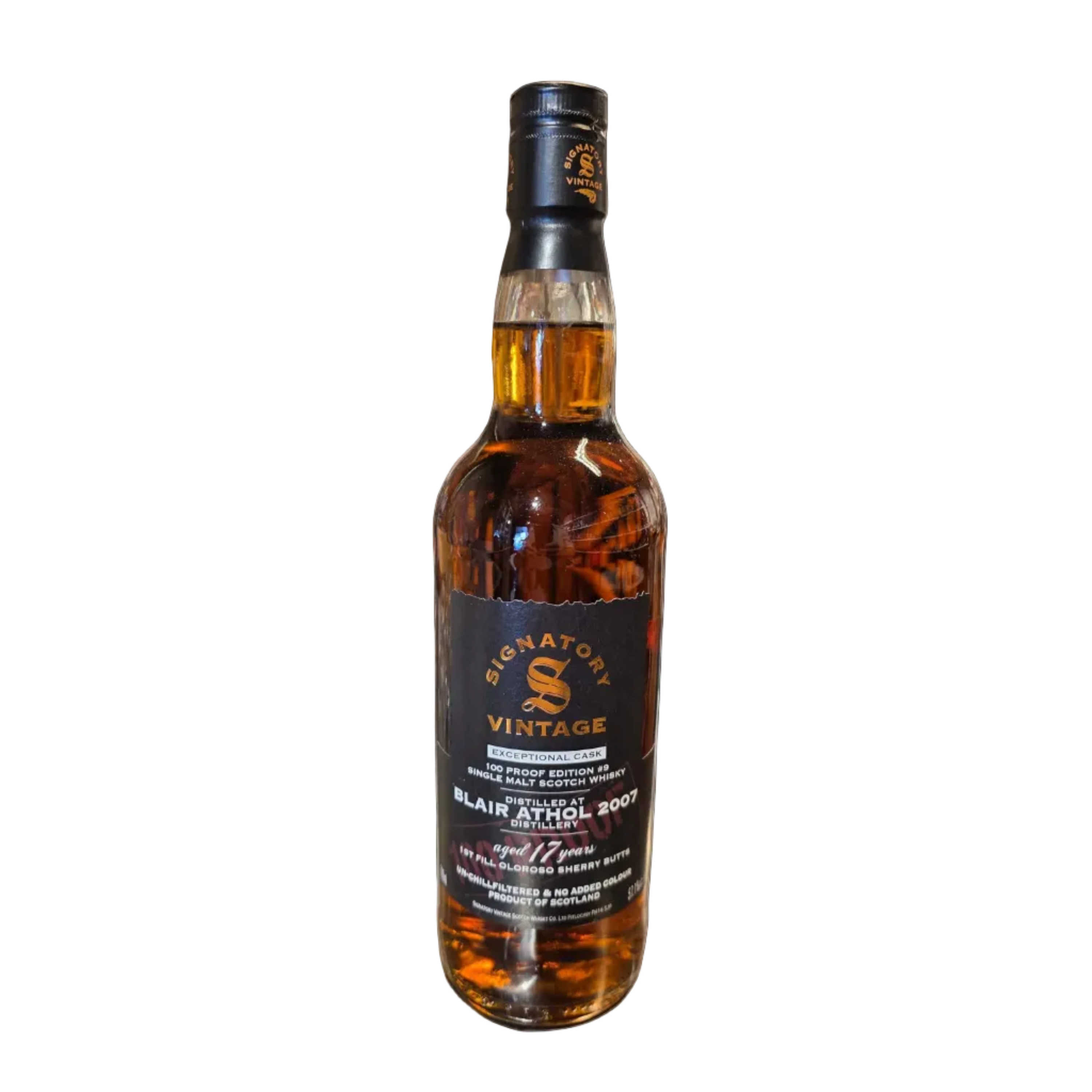 Blair Athol 17 y. o. 100 Proof