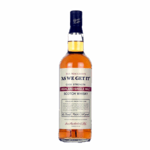 As We Get It cask strength